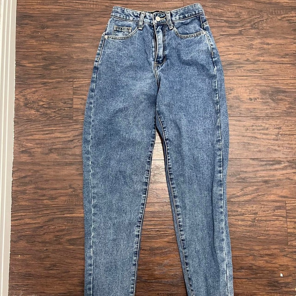 High rise jeans